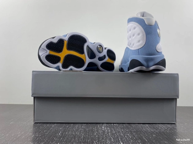 Cheap TBkick Jordan Blue Air 13 414571-170 Grey 0808